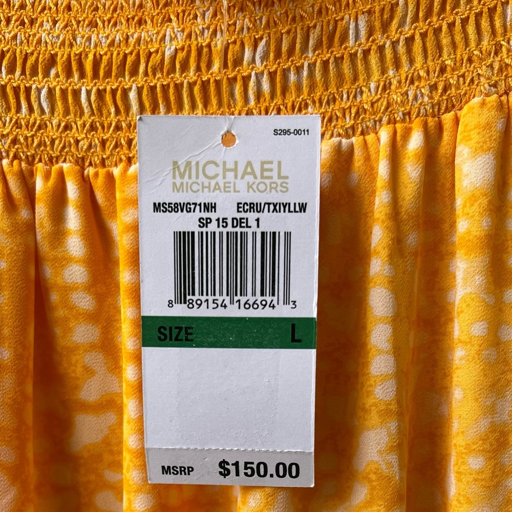 🛍🛍🛍 NWT MICHAEL KORS FLIRTY DRESS 🛍🛍🛍 - Picture 2 of 6